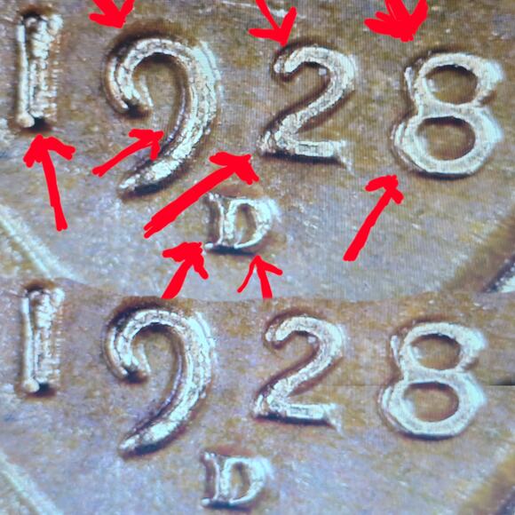 1928D RPM? Mint DDO? Wheat Penny READ - Picture 3 of 10